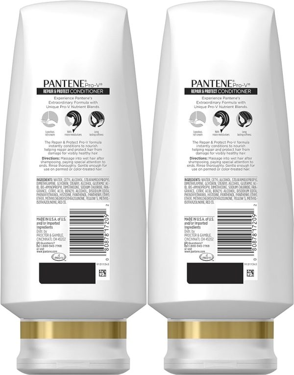 Pantene, Sulfate Free Conditioner, Pro-V Repair and Protect for Damaged Hair