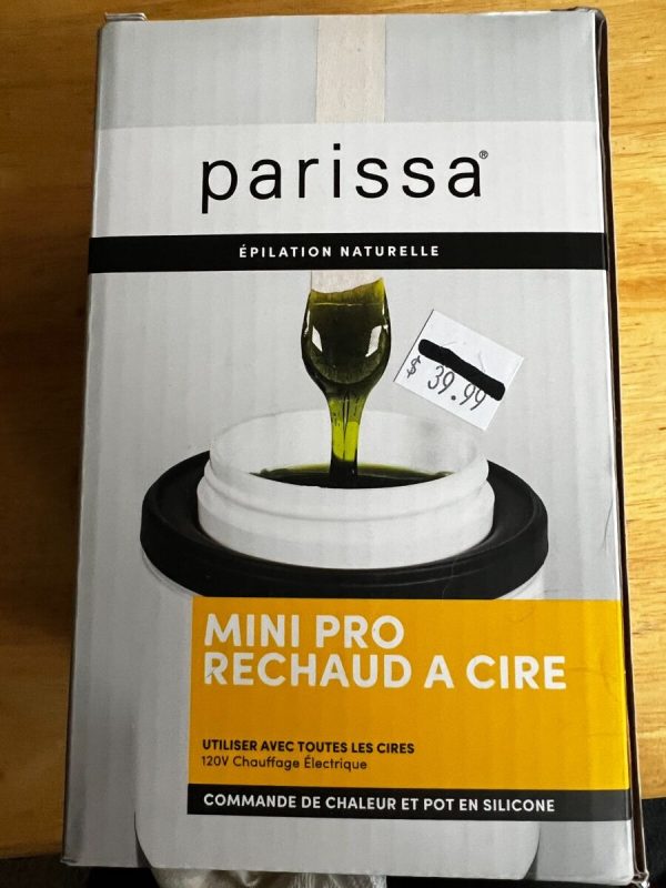 Parissa Mini Pro Electric Wax Warmer for At-Home Waxing