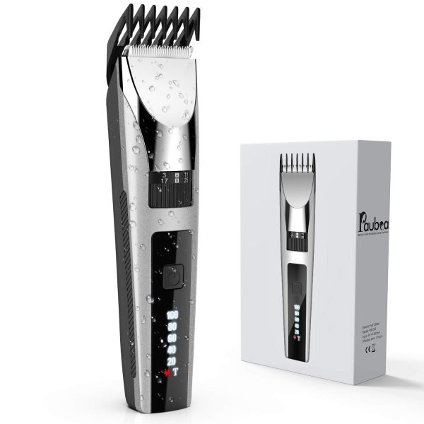 Paubea Electric Cordless Hair Clippers – Adjustable Guide Combs & USB Quick-Charging