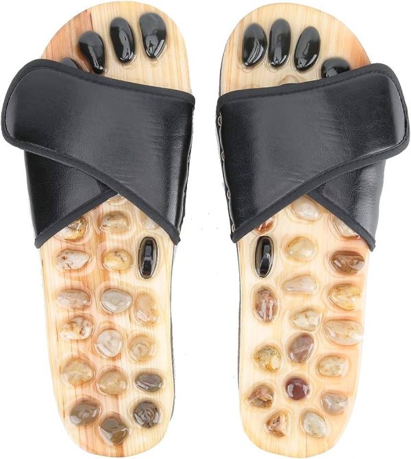 Pebble Stone Foot Massage Slippers