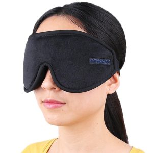 PeNeede 100% Blackout 3D Sleeping Eye Mask Contoured