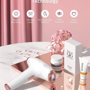 Permanent Hair Removal Kit for Women and Man