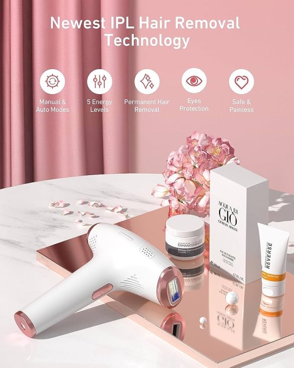 Permanent Hair Removal Kit for Women and Man