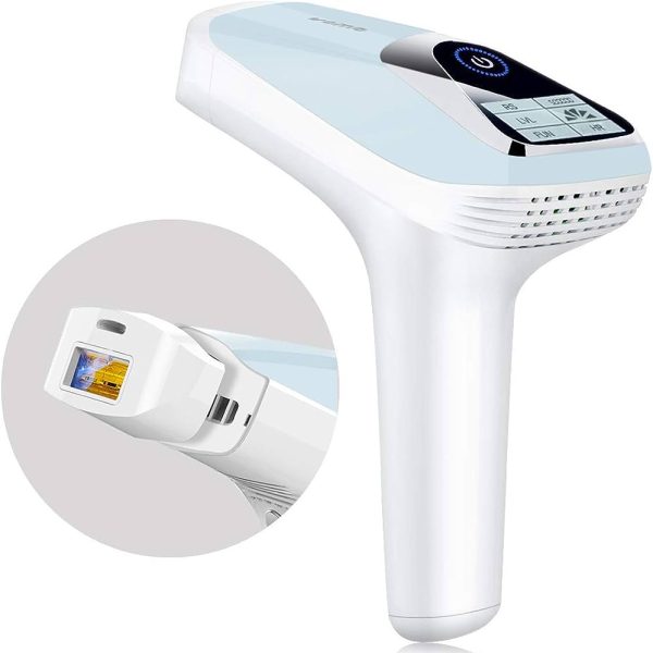 Permanent Laser Hair Removal for Women Veme 500,000 Flashes Painless IPL Hair Remover Device Home Use for Face, Arm, Armpit, Bikini Line, Leg, Chest and Back