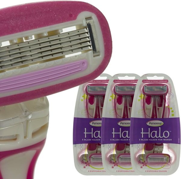 Personna Women's 5 Blade Razor System - Women's Shaving Razors