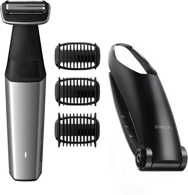 Philips Norelco Bodygroom Series 3500, Showerproof Body Hair Trimmer for Men