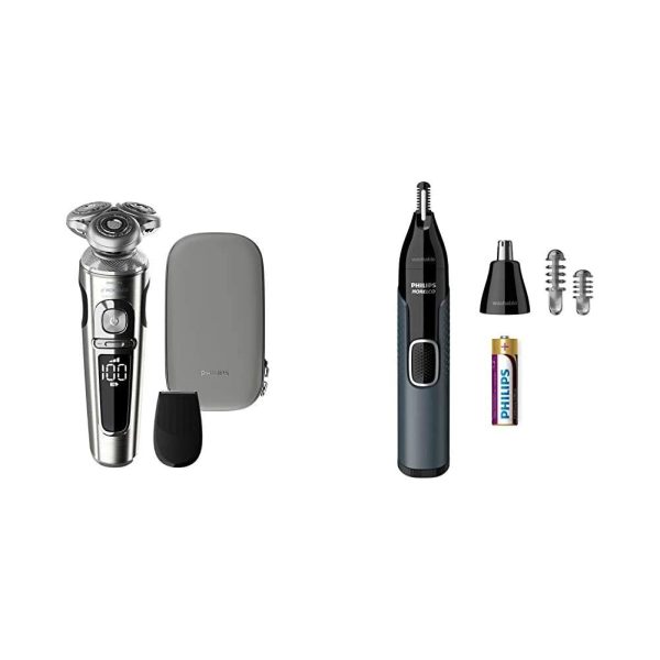 Philips Norelco Shaver 9000 Prestige, Rechargeable Wet/Dry Electric Shaver
