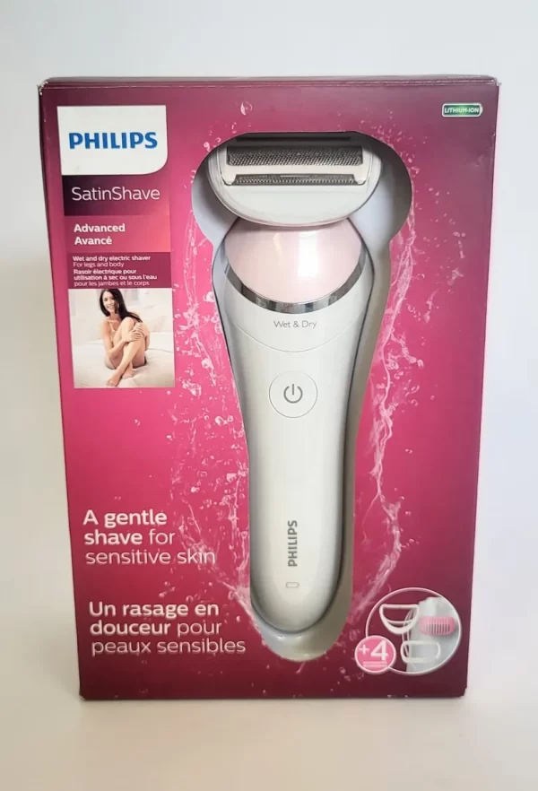 Philips Satinshave Advanced Women’s Electric Shaver, Cordless Hair Removal