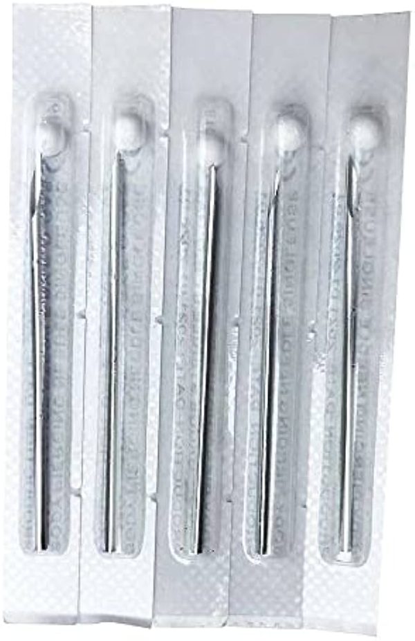 piercing needle for body, ears, nose, lips, nipples