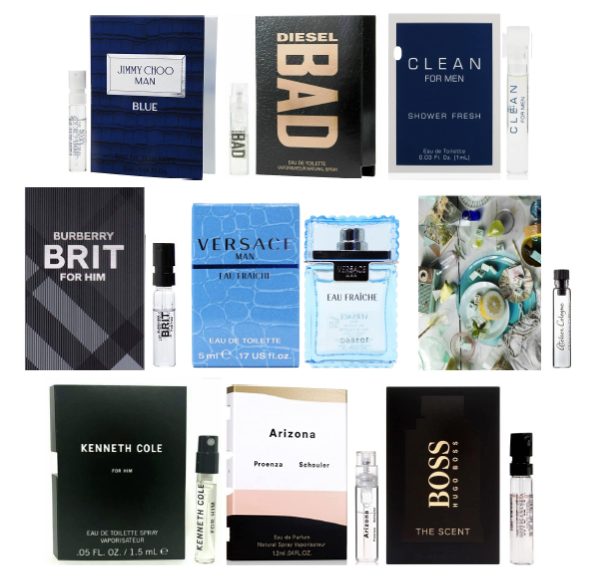 Pilestone's Selection: Men's Designer Fragrance Samples