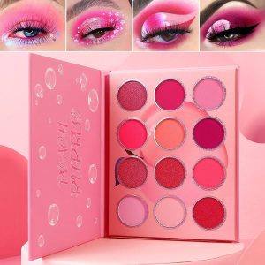 Pink Eyeshadow Palette Makeup Afflano