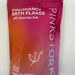 Pink Stork Pregnancy Flakes: Bath Salts with Pure Magnesium