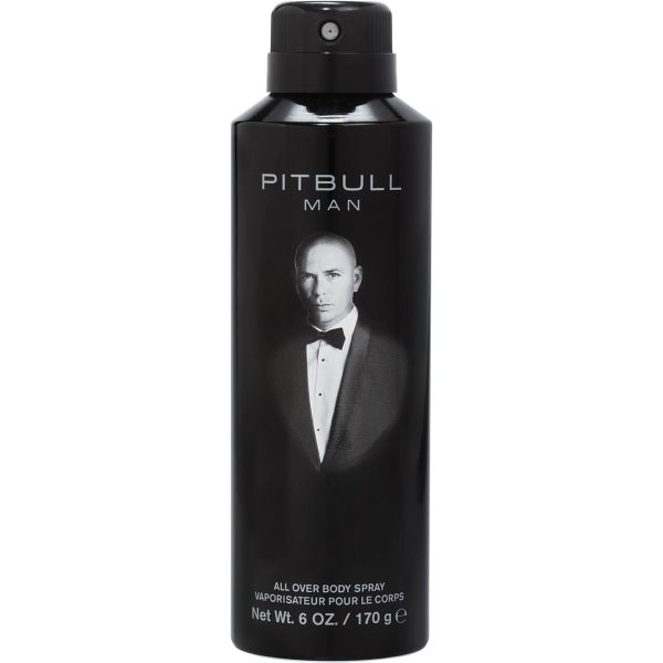 Pitbull Body Spray for Men, 6 Ounce