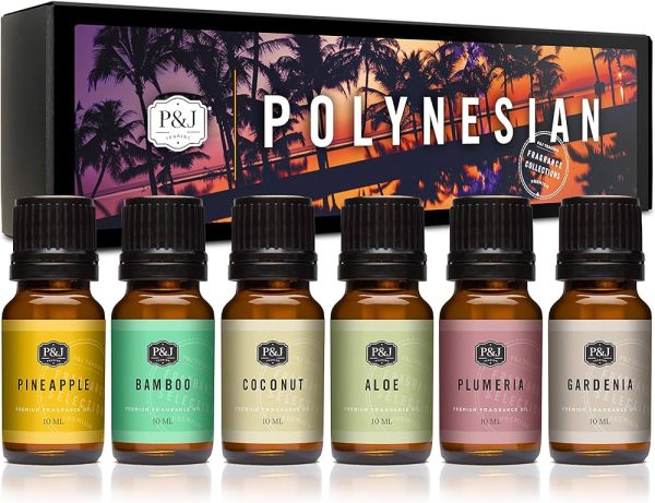 Polynesian Set of 6 - Premium Grade Fragrance Oils