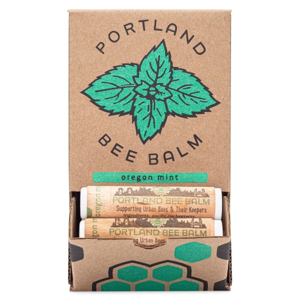 Portland Bee Balm, Beeswax Based Lip Balm - Oregon Mint