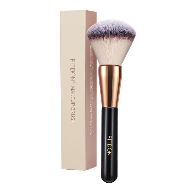 Powder Makeup Brush, FITDON Kabuki Brush for Face Large Coverage