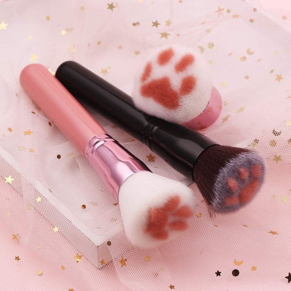 Powder Makeup Brush - Professional Powder Brushes Cat Brushes for Face
