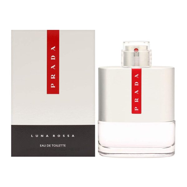 Prada Luna Rossa Eau de Toilette Spray for Men, 3.4 Ounce