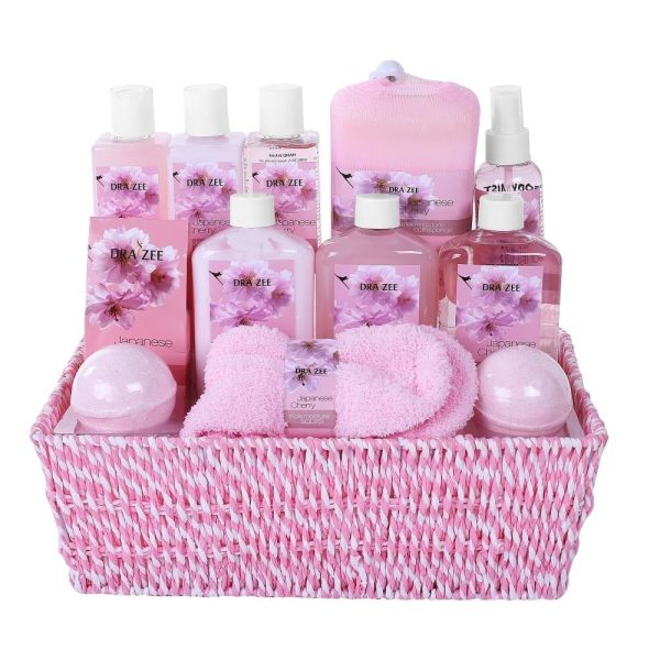 Premium Deluxe "Complete Spa at Home Experience" Gift Basket by Draizee