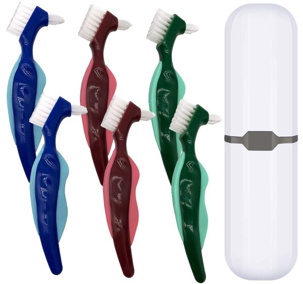 Premium Hard Denture Brush Toothbrush