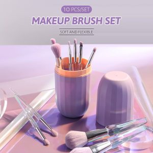 Premium Synthetic Bristles Makeup Brush Set