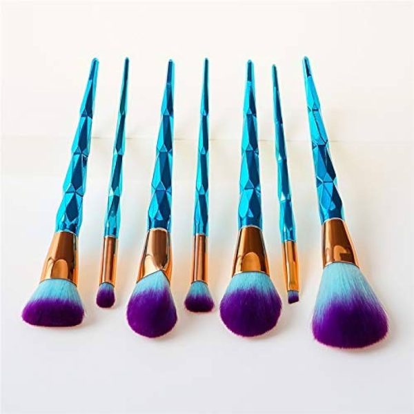 Premium Synthetic Makeup Brushes 7 Pieces Set