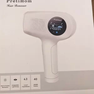 PretiHom IPL Hair Removal System, Body and Facial Hair Removal Permanent Light