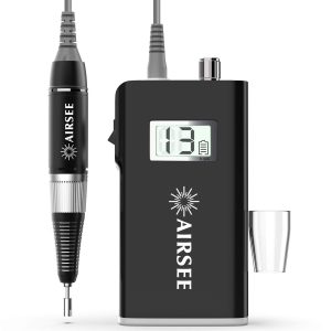 Professional 30000RPM Rechargeable Nail Drill Portable Electric Nail