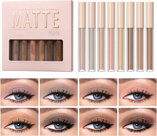 Professional Liquid Eyeshadow Palette Set