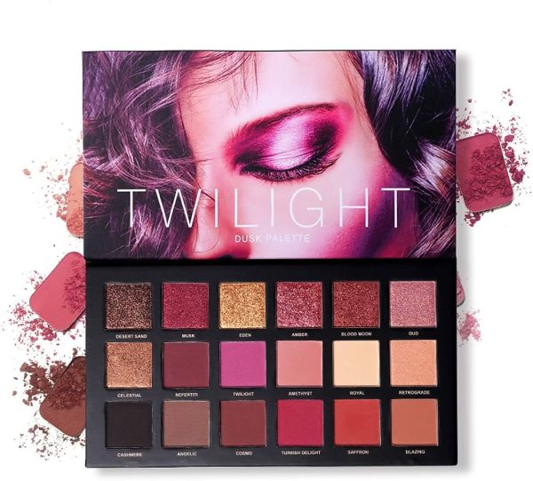 Professional Makeup Matte Metallic Shimmer Eye Shadow Palettes