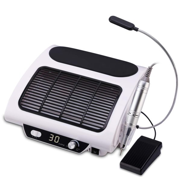 Professional Nail Drill Machine with LED Lighting Salon Manicure Machine