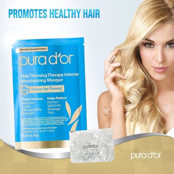 PURA D'OR Hair Thinning Therapy Intense Moisturizing Masque