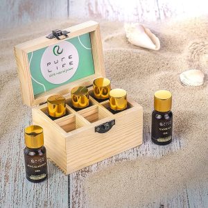 Pure Life Top 6 Essential Oils Set For Diffuser Aromatherapy