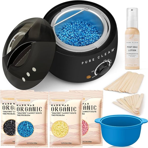 PURECLEAN Waxing Kit for Women and Men