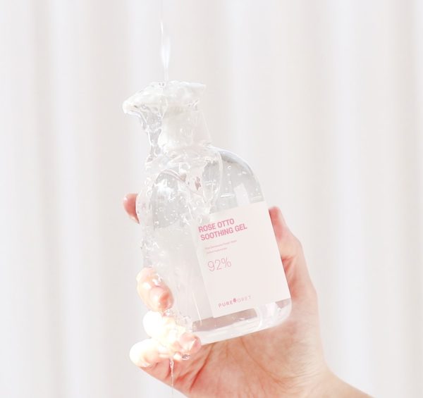 PUREFORET 92% ROSE OTTO SOOTHING GEL Overnight Gel Face Mask