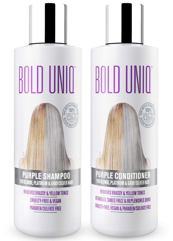 Purple Conditioner for Blonde, Platinum & Gray/Silver Hair.