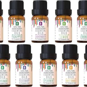 Pursonic 100% Pure Essential Oil Blends Gift Set