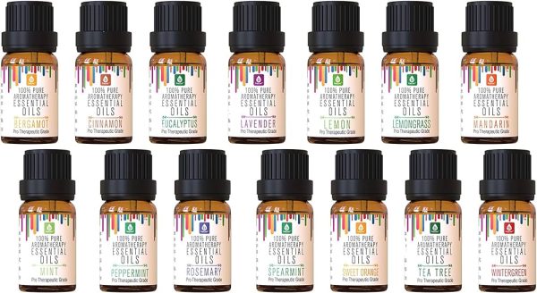 Pursonic 100% Pure Essential Oil Blends Gift Set