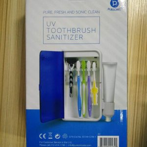 PURSONIC S2 WALL MOUNTABLE PORTABLE UV TOOTHBRUSH SANITIZER