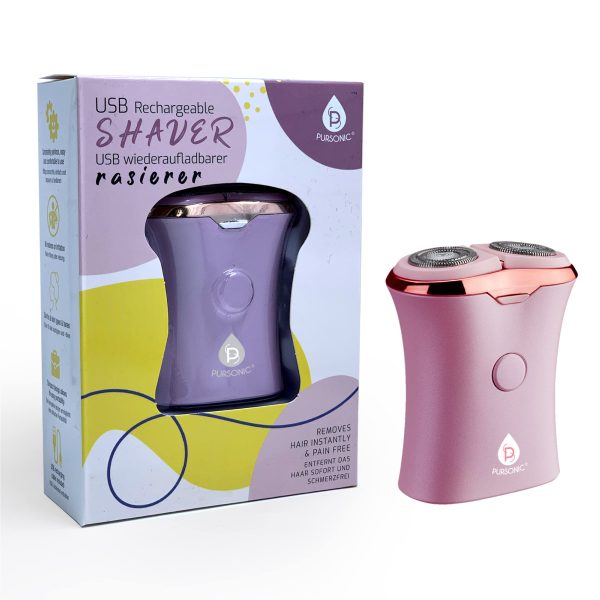 Pursonic USB Rechargeable Ladies Shaver