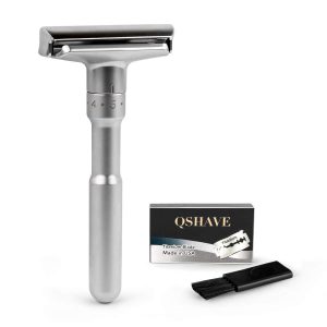 QSHAVE Adjustable Double Edge Classic Safety Razor