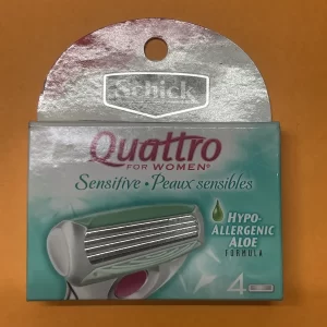 Quattro For Women Schick Sensitive Razor Blade Refills