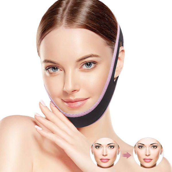 QUECC Face Slimming Strap, Pain-Free Face Shaper Band