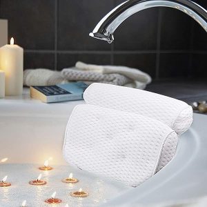 QuiltedAir BathBed Luxury Bath Pillow and Spa Cushion