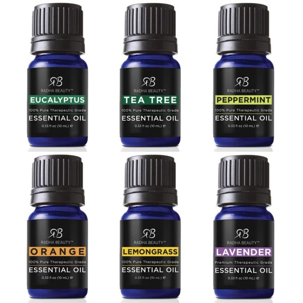 Radha Beauty Aromatherapy Top 6 Essential Oils