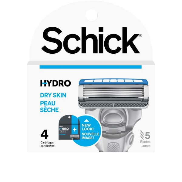 Razor for Men with Dry Skin with 5 Razor Blades