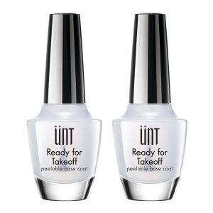 Ready For Peel Off Takeoff Peelable Base Coat Nail Polish & 2 Nail Polishes