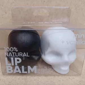 Rebels Refinery Skull-Shaped Lip Balm Shine-Free Moisturizing Gift Set