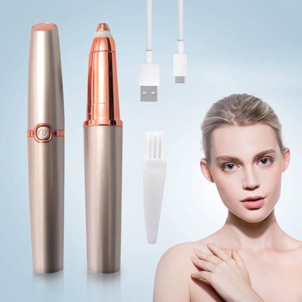 Rechargeable Eyebrow Hair Removal For Women, MMCAT Painless Electric Eyebrow