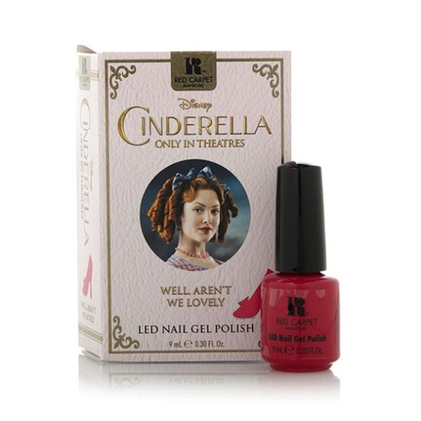 Red Carpet Manicure Cinderella 5 Color LED Gel Nail Polish Kit Set